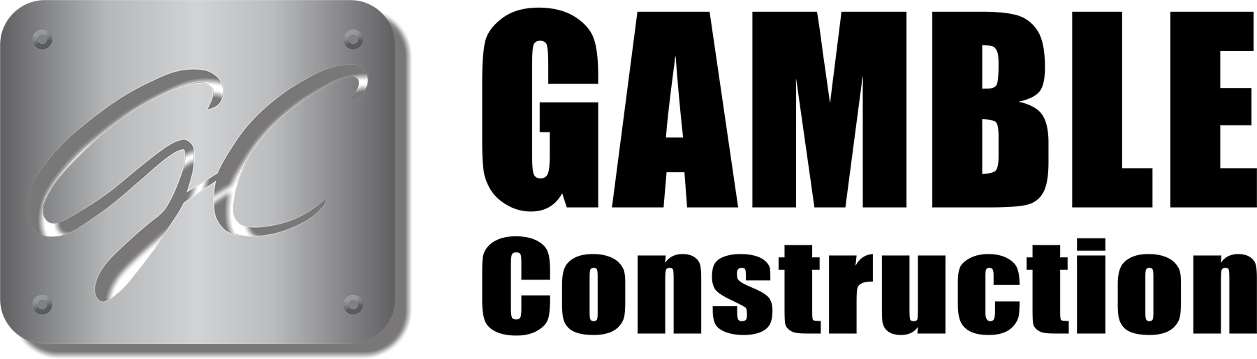 Gamble Construction Logo Gamble Construction Logo