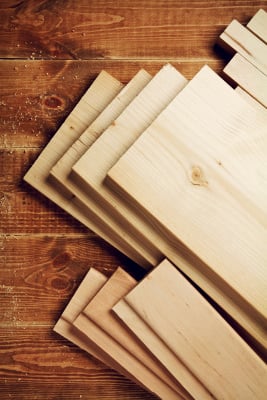 Renovations wood planks